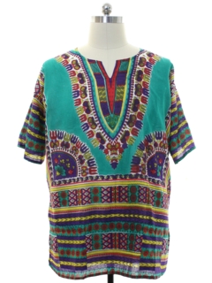 1970's Unisex Dashiki Shirt