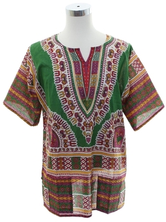 1970's Unisex Dashiki Shirt