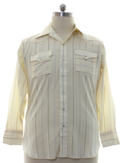 1980's Mens Western Shirt