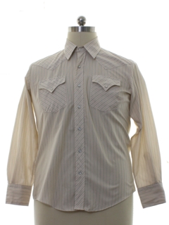 1980's Mens Western Shirt