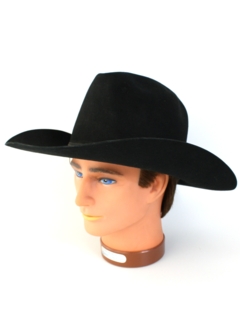 1980's Mens Accessories - Fur Felt Western Cowboy Hat