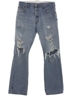 1990's Mens Levis 517s Grunge Flared Jeans Pants