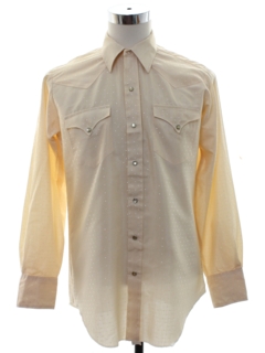 1980's Mens Western Shirt