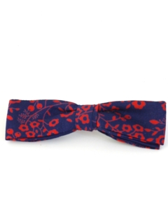 1960's Mens Mod Bowtie Necktie