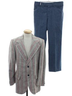 1970's Mens Combo Disco Suit