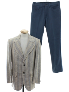 1970's Mens Combo Disco Suit