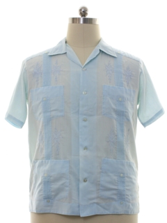 1980's Mens Guayberra Shirt