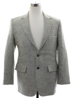 1970's Mens Wool Blazer Style Sport Coat Jacket