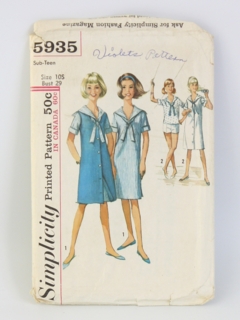 1960's Womens Sewing Pattern