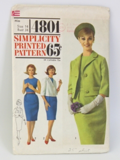 1960's Womens Sewing Pattern