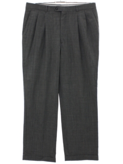 1980's Mens Totally 80s Pleated Slacks Pants