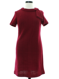 1960's Womens Mod Knit Dress