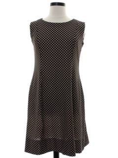 1970's Womens Polka Dot Dress