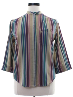 1980's Womens Totally 80s Mod Shirt