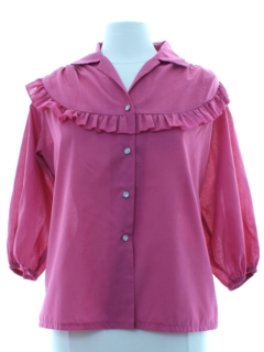 1980's Womens Prairie Shirt