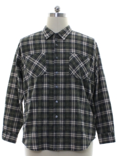 Mens Vintage Flannel Shirts at RustyZipper.Com Vintage Clothing