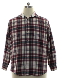 1980's Mens Flannel Shirt