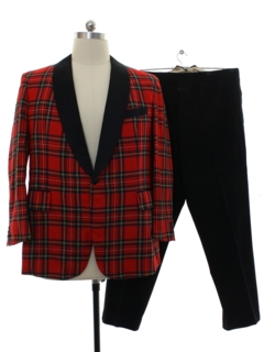 1950's Mens Mod Combo Tuxedo Suit