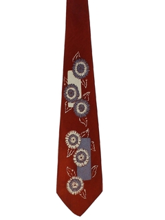 1940's Mens Wide Swing Necktie