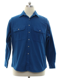 Mens Vintage Cotton Flannel Shirts at RustyZipper.Com Vintage Clothing