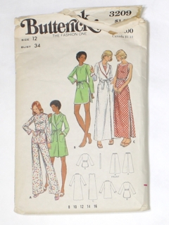 1970's Womens Sewing Pattern