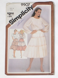 1980's Womens Sewing Pattern