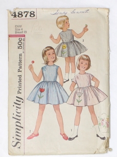 1960's Womens/Girls Sewing Pattern