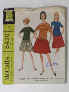 1960's Womens Sewing Pattern