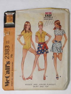 1970's Womens Sewing Pattern