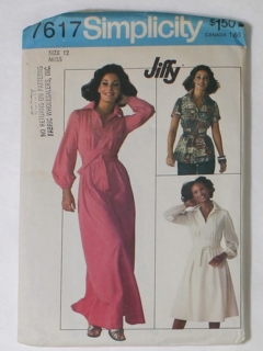 1970's Womens Sewing Pattern