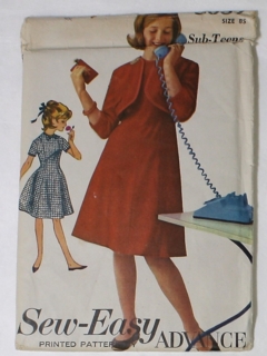 1960's Womens/Girls Sewing Pattern