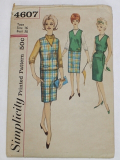 1960's Womens Sewing Pattern