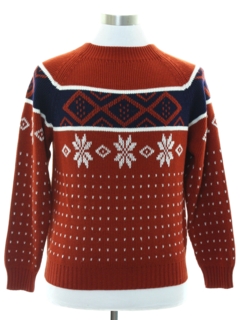 1970's Unisex Ski Sweater