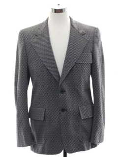 1970's Mens DIsco Blazer Style Sport Coat Jacket