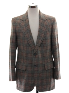 1970's Mens Blazer Style Sport Coat Jacket