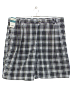 1990's Mens Plaid Saturday Shorts