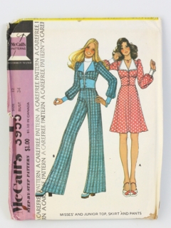 1970's Womens Sewing Pattern