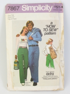 1970's Womens Sewing Pattern