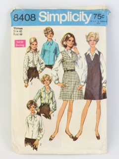 1970's Womens Sewing Pattern