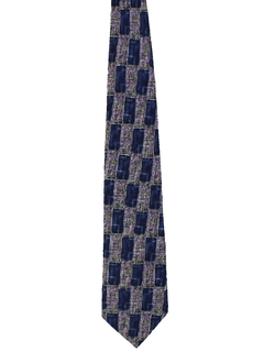 1990's Mens Wide Silk Necktie