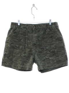 1990's Mens Camo Cargo Shorts