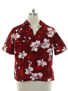 1980's Mens Hawaiian  Shirt