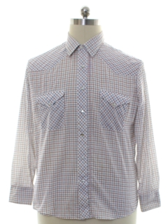 1980's Mens Western Shirt