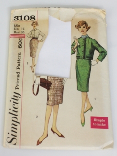 1960's Womens Pattern