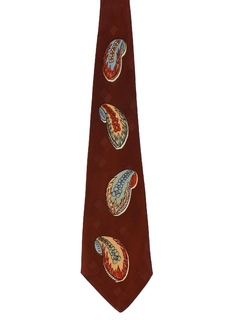 1940's Mens Wide Swing Necktie