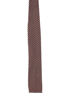 1950's Mens Skinny Flat Bottom Necktie