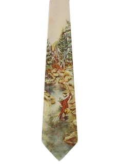 1940's Mens Wide Swing Necktie