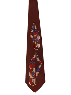 1940's Mens Wide Swing Necktie