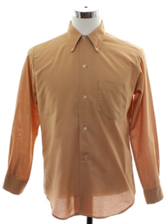 1960's Mens Preppy Mod Shirt