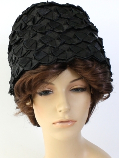 1960's Womens Accessories - Lampshade Hat